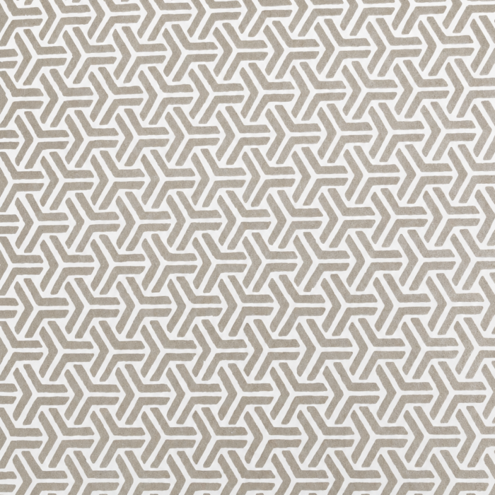 Ivory Tessellation Luxe Wallpaper