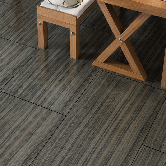 Travertino Noir Wood Look Tile