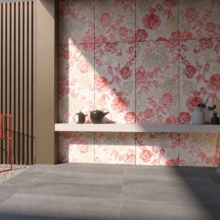 Rosalia Bloom Decorative Tile