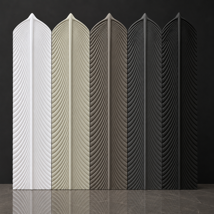 VerdeWave™ Organic Fluted 3D PU Wall Panel