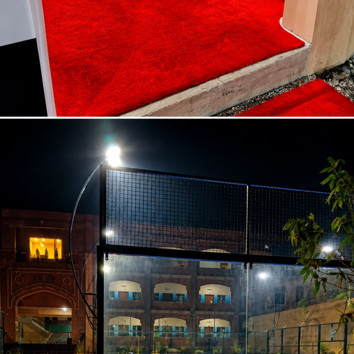 Premium Red Artificial Grass Entrance Mats