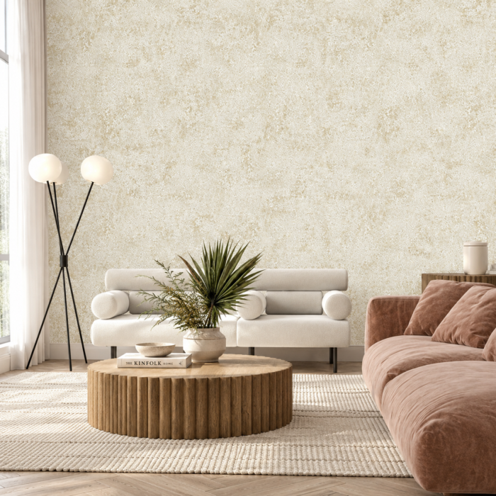 LV-109284 Textured Beige Wallpaper | Elegant Neutral Wall Covering for Modern Interiors
