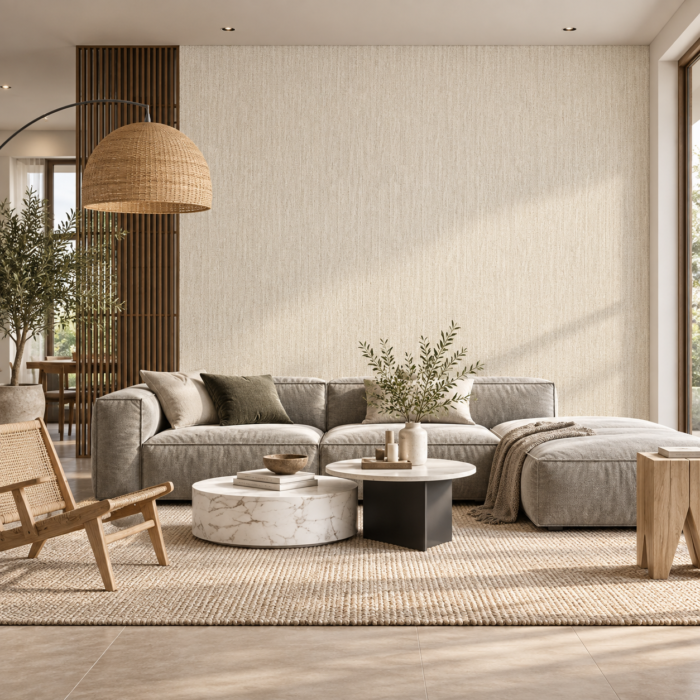 Textured Cream Wallpaper – CP1402