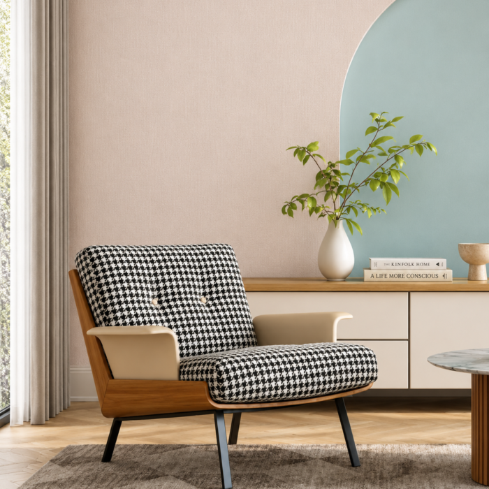 Blush Pink Textured Wallpaper | W4-1/p.24