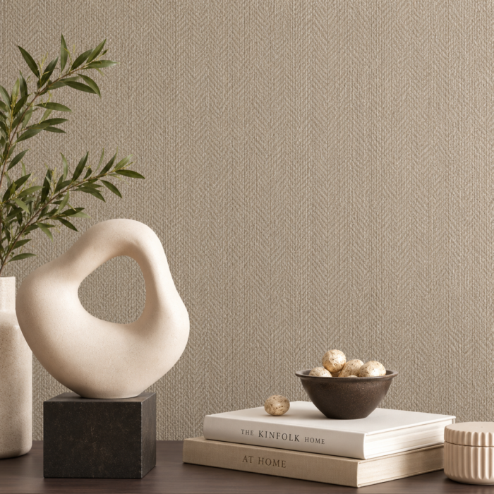 Beige Textured Wallpaper | NQH796706