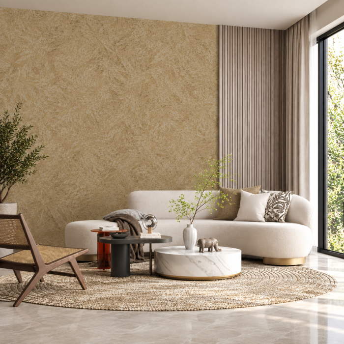 Beige Botanical Leaf Wallpaper | CP1202S